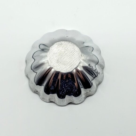 Julia Knight Aqua Peony 4-Inch Petite Bowl - Picture 4 of 5